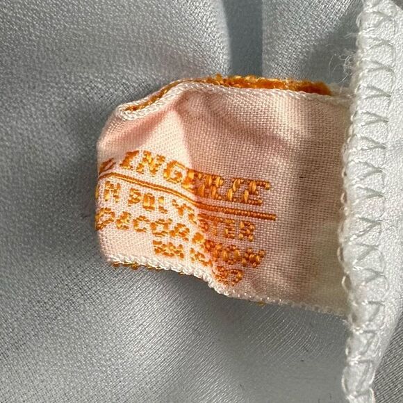 Saab Lingerie Women's Blue Bed Jacket size Medium - Picture 9 of 10